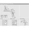 Dtc 135 Degree Self-closing Doweled Bi-fold Angled Hinge C80H675N